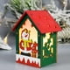 thumbnail image 5 of Injueey Adorno de casa LED de Navidad, cabina de iluminación exquisita, colgante luminoso en miniatura hecho a mano brillante, decoraciones para Kits de decoración para fiestas Muñeco de nieve Injueey HA068044-02, 5 of 6