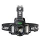 thumbnail image 5 of Linterna frontal con sensor de 1000 lm, resistente al agua, con zoom, para acampar y correr, 5 of 9