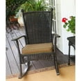 thumbnail image 3 of Tortuga Outdoor Portside Classic Wicker Rocking Chair in Dark Roast, 3 of 4