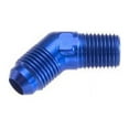 thumbnail image 2 of Red Horse Performance 823-06-06-1 RHP823-06-06-1 -06 45 DEGREE MALE ADAPTER TO -06 (3/8") NPT MALE - BLUE, 2 of 4