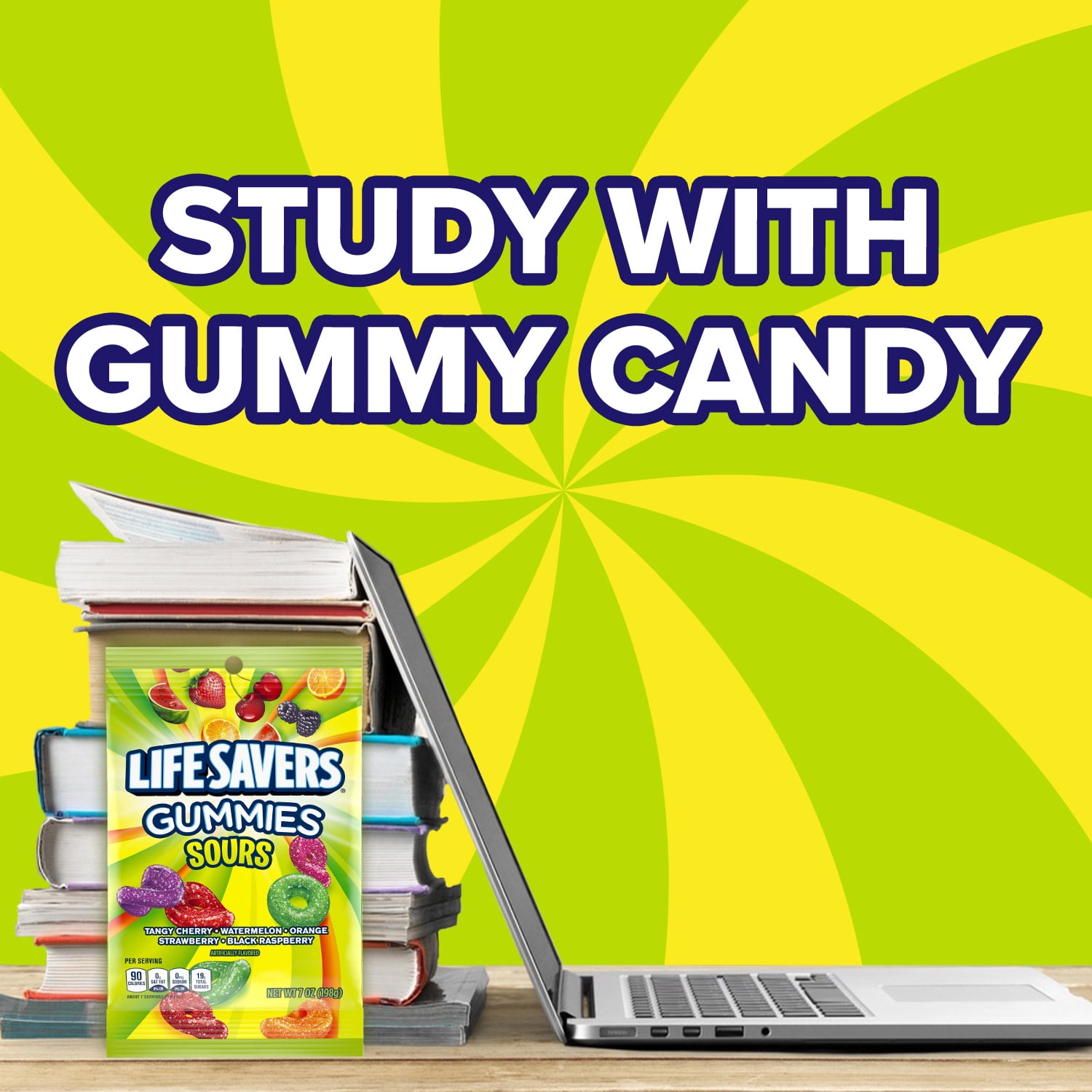 (6 pack) Life Savers Sour Gummy Candy - 7 oz Bag