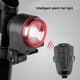 thumbnail image 3 of Luz trasera para bicicleta, luz trasera inteligente para bicicleta, luz trasera LED impermeable, control remoto con alarma ultrabrillante de 115 db, luz trasera para bicicleta recargable e impermeable, 3 of 5