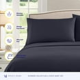 thumbnail image 2 of Juego de sábanas Sweet Home Collection California King Navy, 2 of 6