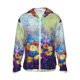 thumbnail image 1 of Fotbe Spring Flower Seasonal Chaqueta con Protección Solar UPF 50+ para Hombre y Mujer, Camisa con Capucha y Bolsillos-Large, 1 of 7