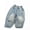 Grey4, variant on Girls Jeans Baggy Straight Wide Leg Washed Denim Pants Mid Rise Elastic Band Y2k Boyfriend Kids Trousers with Pockets for Back To School