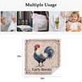 thumbnail image 5 of Early Rooster Cloth Napkins, Pink Spring Farmhouse Leaves Burlap Washable and Reusable Dinner Napkins Set of 8, Table Napkin for Kitchen Party Birthday Wedding Hotel Housewarming 20"x20", 5 of 9