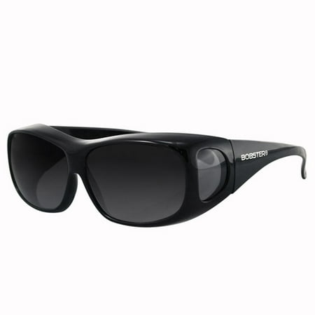 Balboa BCDR101 Condor OTG Sunglasses - Black Frame- Anti-Fog Smoked Lens