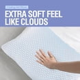 thumbnail image 3 of Sleep&Snuggle Cooling Pillow Cooling Gel Memory Foam Pillow for Side Sleepers, Bed Pillow Hypoallergenic Breathable Queen Pillows, Washable Bed Pillow Cover - Pack of 2, 3 of 6