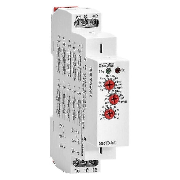 Geya Grt8-m1 On Off Time Delay Relay 16a AC/DC 12v-240v | Bodega ...