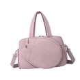 thumbnail image 2 of Bolsa de tenis para gimnasio con correa para el hombro y la mano, impermeable, para viajes, para mujeres y hombres. Rosa, 2 of 9