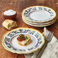 thumbnail image 2 of Sur La Table Nova Deruta Appetizer Plates Set of 4 White, 2 of 5