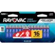 thumbnail image 2 of Batería alcalina AAA de alta energía Rayovac, paquete de 16, cardada, 2 of 3