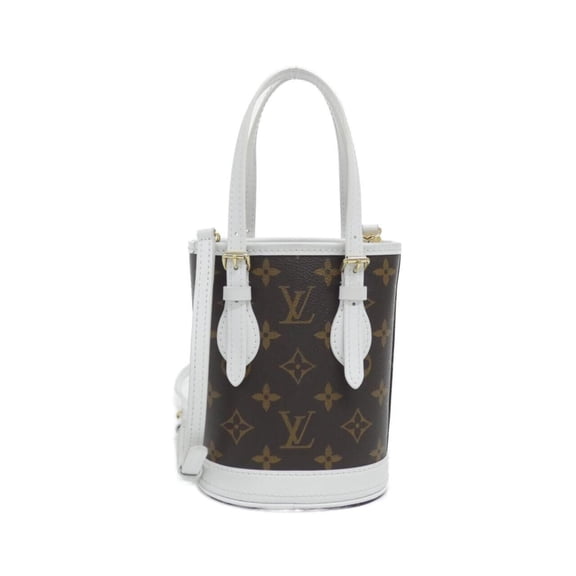 Pre-Owned Louis Vuitton LV Match (Monogram) Nano Bucket M81489 Handbag