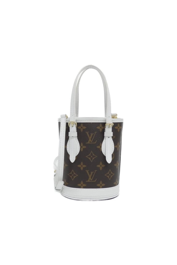Pre-Owned Louis Vuitton LV Match (Monogram) Nano Bucket M81489 Handbag