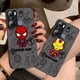 thumbnail image 2 of Funda mate para infinix HOT 20I 12 12I 11 11S 10 10I 10S PLAY 9 8 Pro POVA 3 CAMON 15 17P Funda Marvel Avengers Heroes Space, 2 of 5