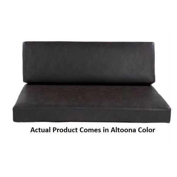 Lippert Components Dinette Cushion 2021100496 Thomas Payne Furniture; Back And Seat; Altoona; PolyHyde Euro Leather Vinyl; High Density Foam Cushion; With 1 Back Cushion And 1 Seat Cushion