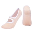 thumbnail image 3 of Calcetines Calcetines Deportivos Calcetines de de Baile para Mujeres Niñas - Beige, tamaño DYNWAVEMX Calcetines antideslizantes de yoga, 3 of 5