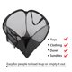 thumbnail image 4 of Cesto de ropa sucia plegable, organizador de almacenamiento, cesto de almacenamiento de ropa plegable para lavandería, baño, habitación de niños, dormitorio o viaje, 4 of 7