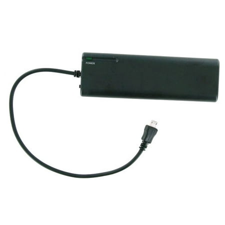 Usb Battery Extender - Unlimited Cellular MicroUSB Battery Extender Adapter for Kobo Vox eReader (Black) - SC-K5B