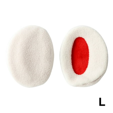 

Ekeka Clearance ! 2pcs Men Women Polyester Ear Muffs Portable Soft Winter Warm Band Less
