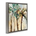 thumbnail image 3 of Stupell Industries Coastal Rustic Brushed Palm Trees Gray Floating Frame Canvas Art, 25 x 25, by Lanie Loreth, 3 of 8
