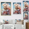 thumbnail image 4 of Designart "Surreal Woman Portrait In Mystic Desires II" Surrealism Floater Framed Canvas Prints, 4 of 5