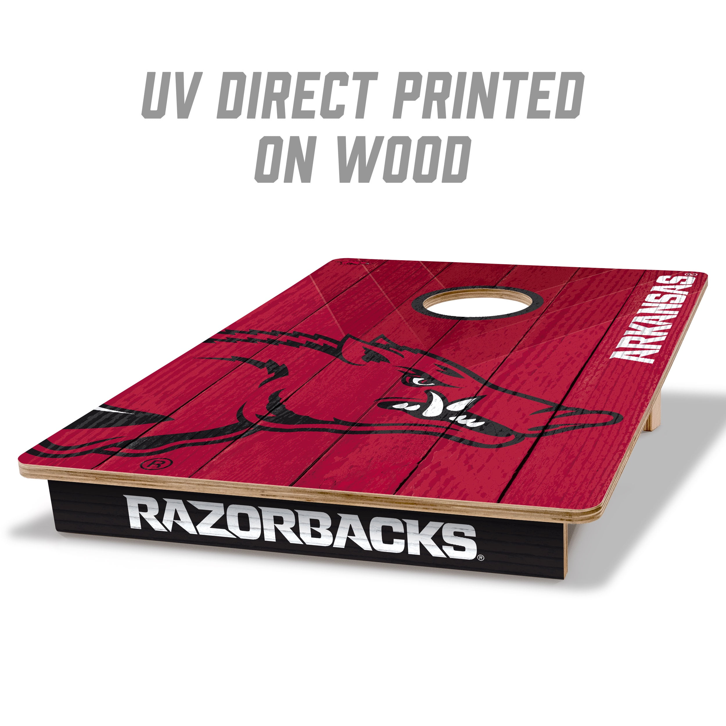 YouTheFan NCAA Arkansas Razorbacks 2' x 3' Cornhole Game