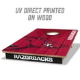 thumbnail image 5 of YouTheFan NCAA Arkansas Razorbacks 2' x 3' Cornhole Game, 5 of 6