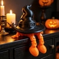 thumbnail image 4 of XGFHYJEH Halloween Incense Holder, Cute Spooky Ghost Pumpkin Wizard Resin Incense Burner, Eco-Friendly Lightweight Tabletop Ornament for Home Shelf Halloween Party Holiday Gift Decor, 4 of 6