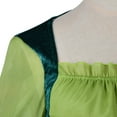 thumbnail image 6 of Women Elf Medieval Wizard of Oz Dress Magical Fairy Dress Halloween Green Fancy Dress, 6 of 9