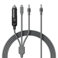 thumbnail image 1 of Cable de Alimentación CC 3 en 1 para Starlink Mini Negro Impermeable 100 W 5 Metros 18AWG, 1 of 8