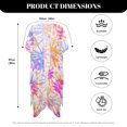 thumbnail image 6 of HELLHERO Tie Dye Bathing Suit Cover Up Loose Fit High Quality Fabrics Breathable Bathing Suit Coverups, 6 of 6