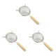 thumbnail image 1 of Cateissary Coladores de red doble de acero inoxidable con mango de y ganchos Filtro de malla fina Utensilios de cocina para el hogar Type2 NO2 Cateissary CBP075064, 1 of 6