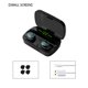 thumbnail image 2 of Auriculares inalámbricos Auriculares portátiles a prueba de agua 5.0 compatibles con Bluetooth Auriculares portátiles para deportes, LCD pequeño, Negro 4pcs Noticed EL000248-01B, 2 of 2