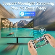 RG35XXH Handheld Game Console,3.5Screen,3300mAh Battery,5G WiFi Bluetooth HD and TV Output White