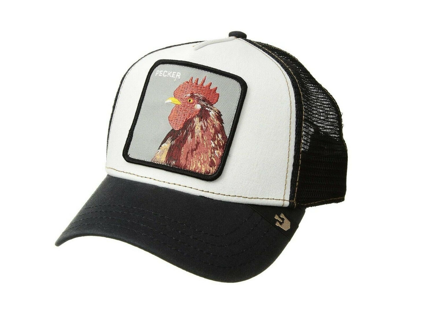 جمع شباب نار  Unisex Goorin Bros Animal Farm Collection Snapback Patch Baseball Cap  Trucker Hat - Walmart.com