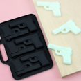 thumbnail image 4 of Fairly Odd Novelties Ice Cube Tray, Two Pack, Handgun and bullet, 4 of 5