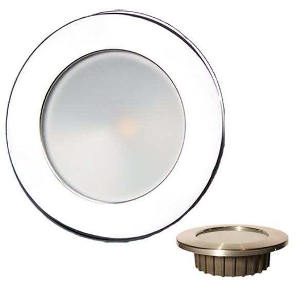 Lunasea Gen3 Warm White, RGBW Full Color 3.5 IP65 Recessed L... [LLB-46RG-3A-SS]