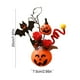 thumbnail image 3 of Ramo de calabaza de Halloween con hojas de arce y rosas - Arreglo de flores artificiales para decoración de mesa otoñal y centro de mesa de Acción de Gracias, 3 of 6