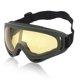 thumbnail image 1 of Gafas de montar para motocicleta Unique Bargains 1 Pc PC PU Gafas de sol para deportes al aire libre para motocross, bicicleta de tierra, lente amarilla, marco verde militar, 1 of 6