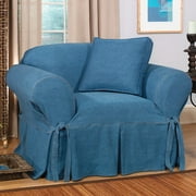 Home Trends Denim Chair Slipcover, Indigo