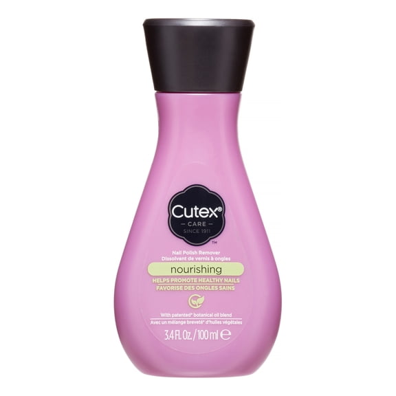 Cutex Nourishing Nail Polish Remover, 3.38 Oz