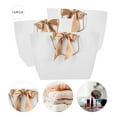 2024 10pcs lot Gift Paper Bags With Handle for Clothes Shopping Makeup