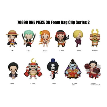ONE PIECE 3D Foam Bagclip - SERIES 2