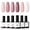 Blushing Nude, variant on Modelones 6‑Colors Jelly Sheer Gel Nail Polish Set, 0.24 fl oz Each, Soak‑Off UV LED Translucent Candy Tone Gel Kit, 11‑Free Low‑Odor for Home DIY Salon Gift‑Ready Manicure