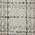 thumbnail image 6 of My Texas House Aurelia 20" x 20" White Pepper Plaid Cotton Decorative Pillow Cover, 6 of 6