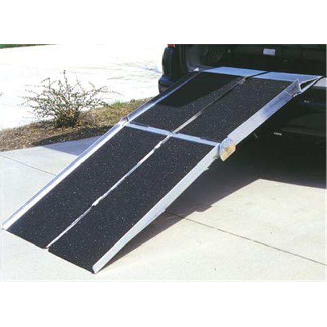 8ft x 30in Portable Multifold Reach Wheelchair Ramp 800 lb. Weight