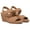 Cookie Dough, variant on Women's Imani Wedge Sandal Cookie Dough Nubuck 9M