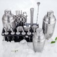 thumbnail image 5 of HomeLife 23Pcs/Set Bartender Kit Professional Versatility Stainless Steel Martini Cocktail Shaker with Stand Bar Accessories, 5 of 12