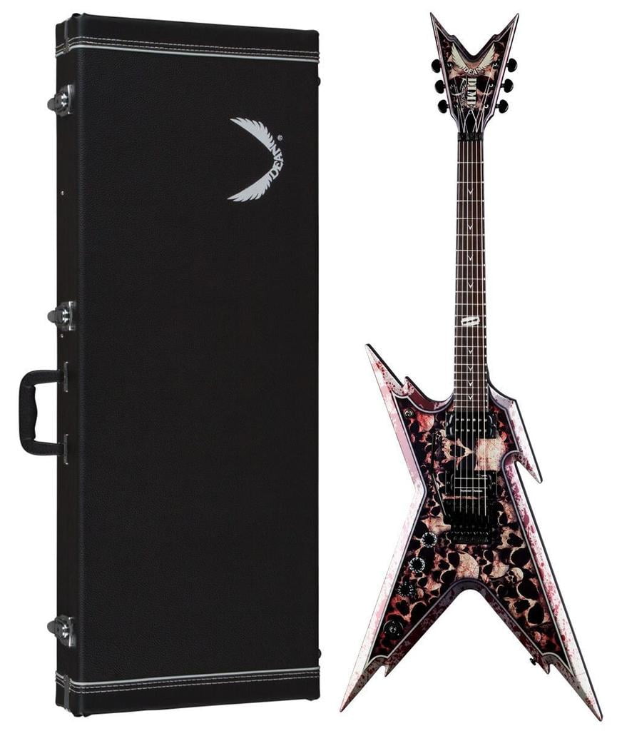Dean Razorback Skullz Electric Guitar with case - Lefty (RZR Dean Razorback Skullz Electric Guitar with case - Lefty (RZR